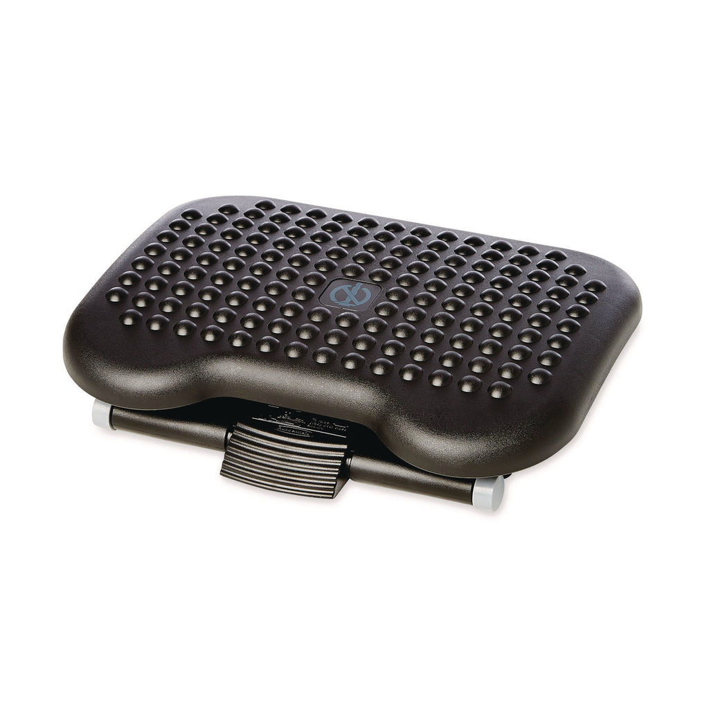 Height Adjusting Tilting Footrest, 18.13w x 14.25d x 4.13 to 6.63h, Charcoal
