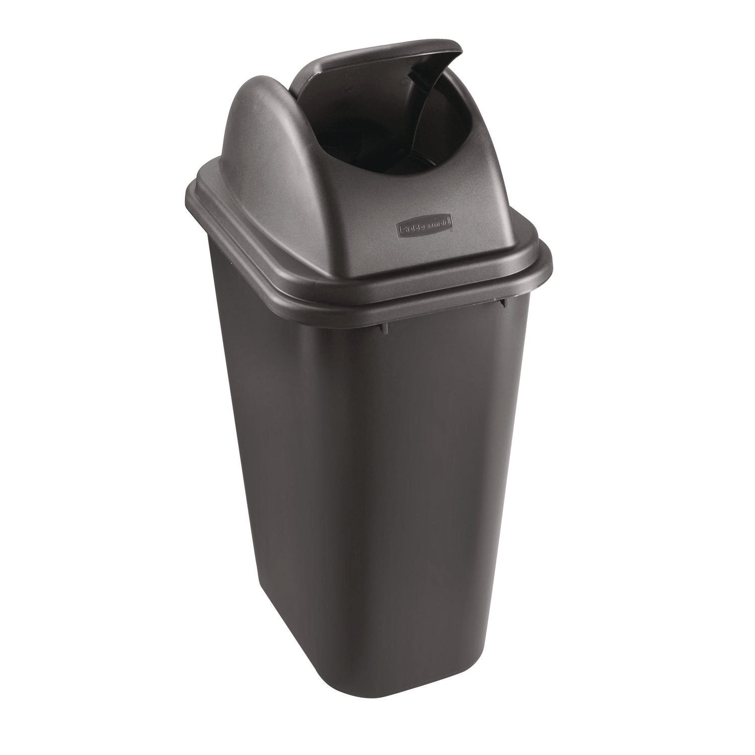 Rectangular Free-Swinging Plastic Lids, Black
