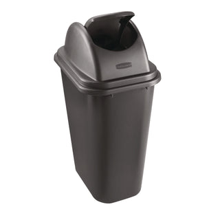 Rectangular Free-Swinging Plastic Lids, Black