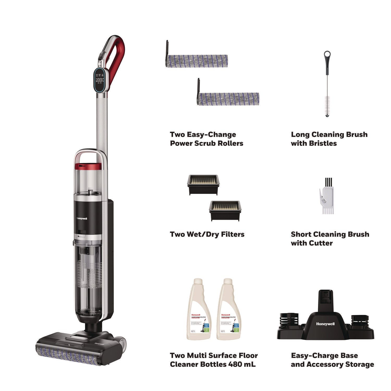Ultamax Elite FC20 Cordless Floor Cleaner, 13.5 Cleaning Path, Graphite