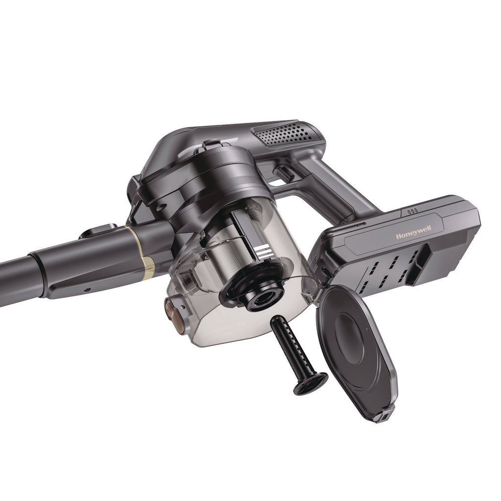 Aeromax Pro VC16 Cordless Vacuum, 8.5 Cleaning Path, Dark Silver