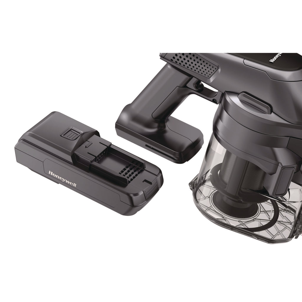 Aeromax Pro VC16 Cordless Vacuum, 8.5 Cleaning Path, Dark Silver