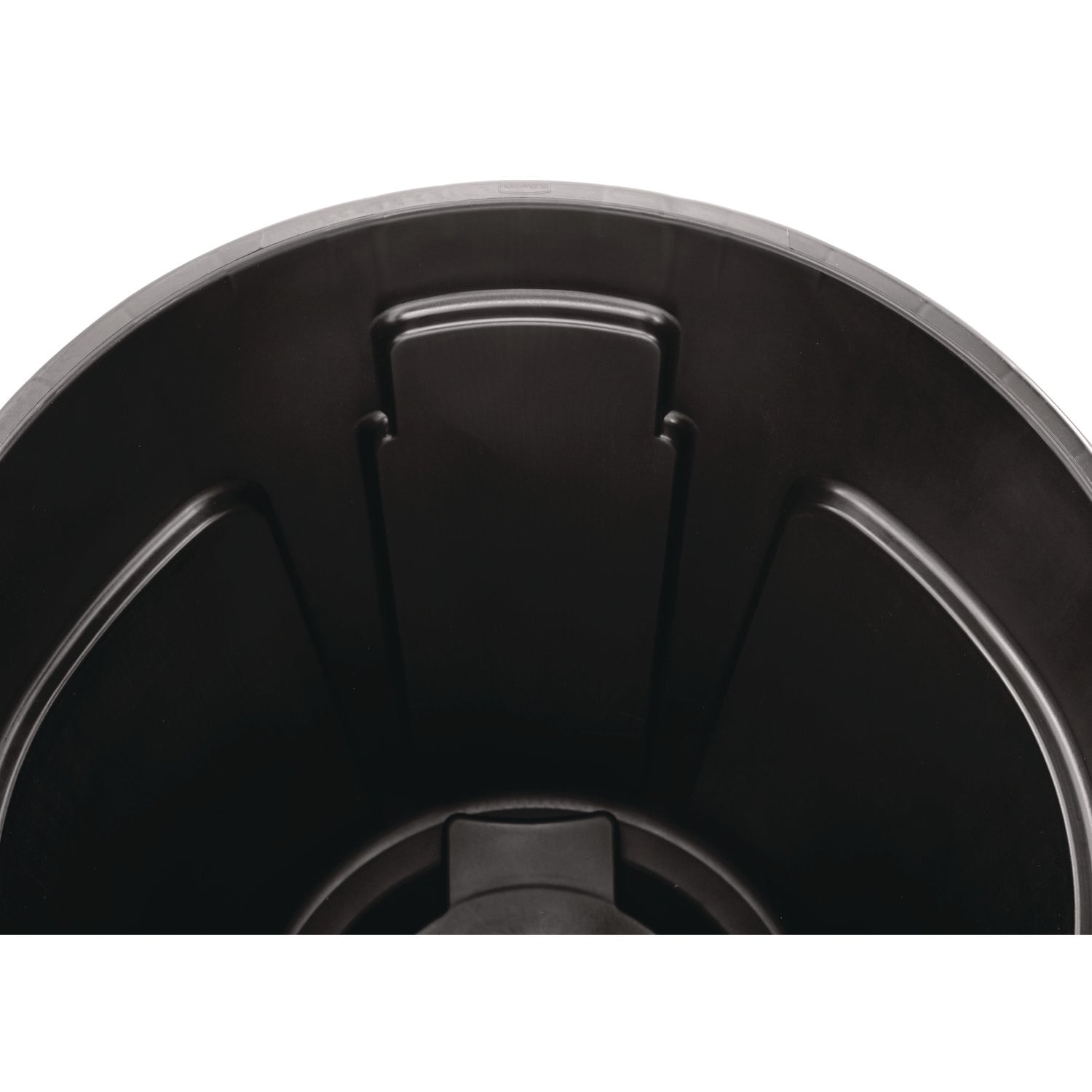Rubbermaid Commercial Vented Brute 32-gallon Container - 32 gal Capacity - Round - Manual - UV Resistant, Vented, Fade Resistant, Crack Resistant, Crush Resistant, Warp Resistant, Reinforced Base, Durable, Tear Resistant, Damage Resistant, Contoured