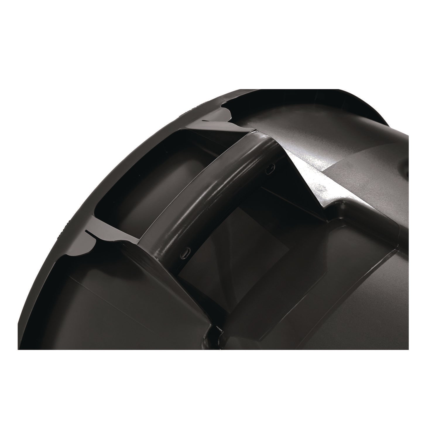 Rubbermaid Commercial Vented Brute 32-gallon Container - 32 gal Capacity - Round - Manual - UV Resistant, Vented, Fade Resistant, Crack Resistant, Crush Resistant, Warp Resistant, Reinforced Base, Durable, Tear Resistant, Damage Resistant, Contoured