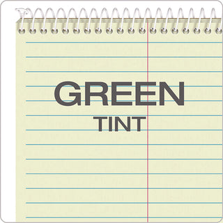 Gregg Steno Pads, Gregg Rule, 60 Green-Tint 6 x 9 Sheets