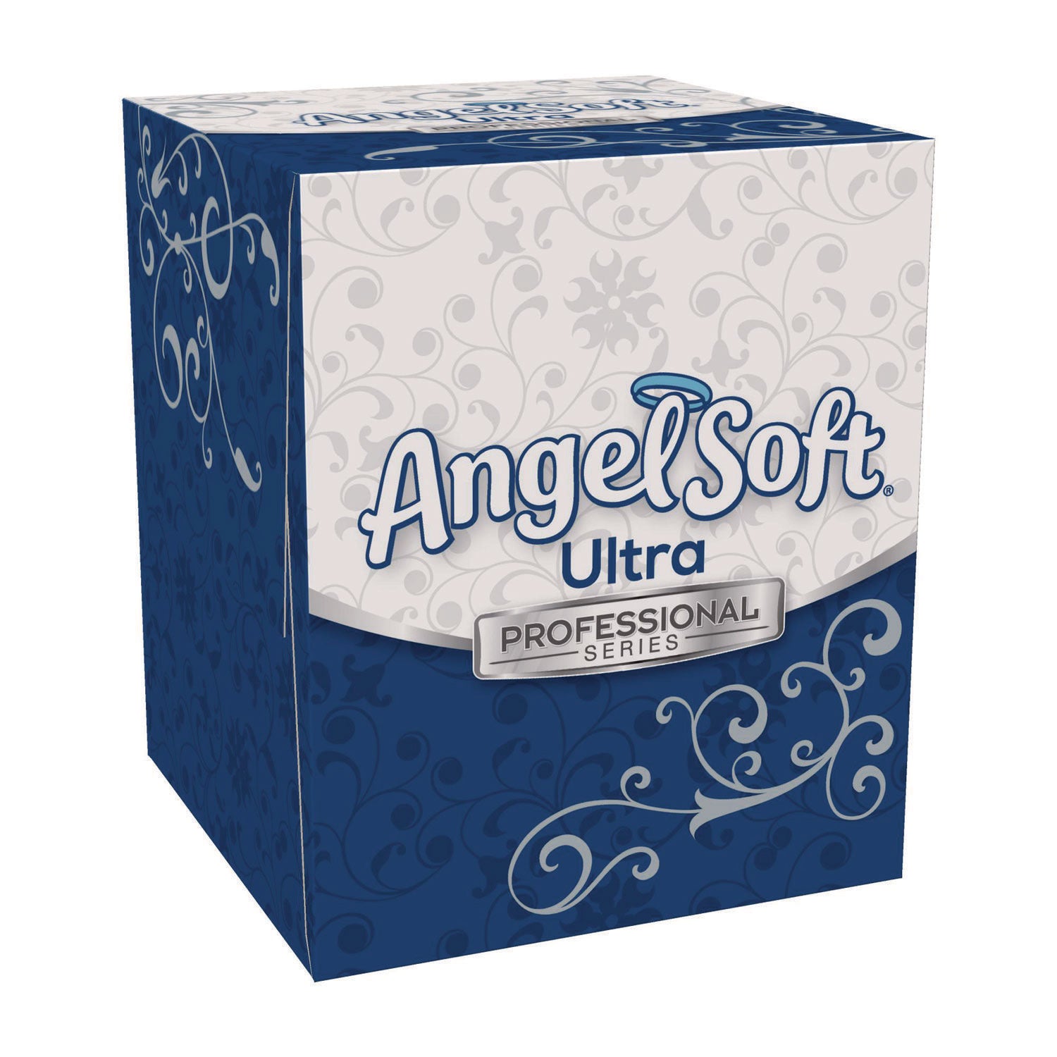 Angel Soft Professional Series Facial Tissue - 2 Ply - White - Soft - For Face, Office, Hotel, Medical, Dining, Casino - 36 / Carton