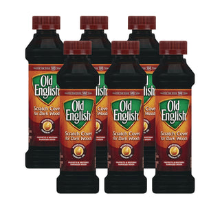 Furniture Scratch Cover, For Dark Woods, 8oz Bottle, Sold as 1 Each