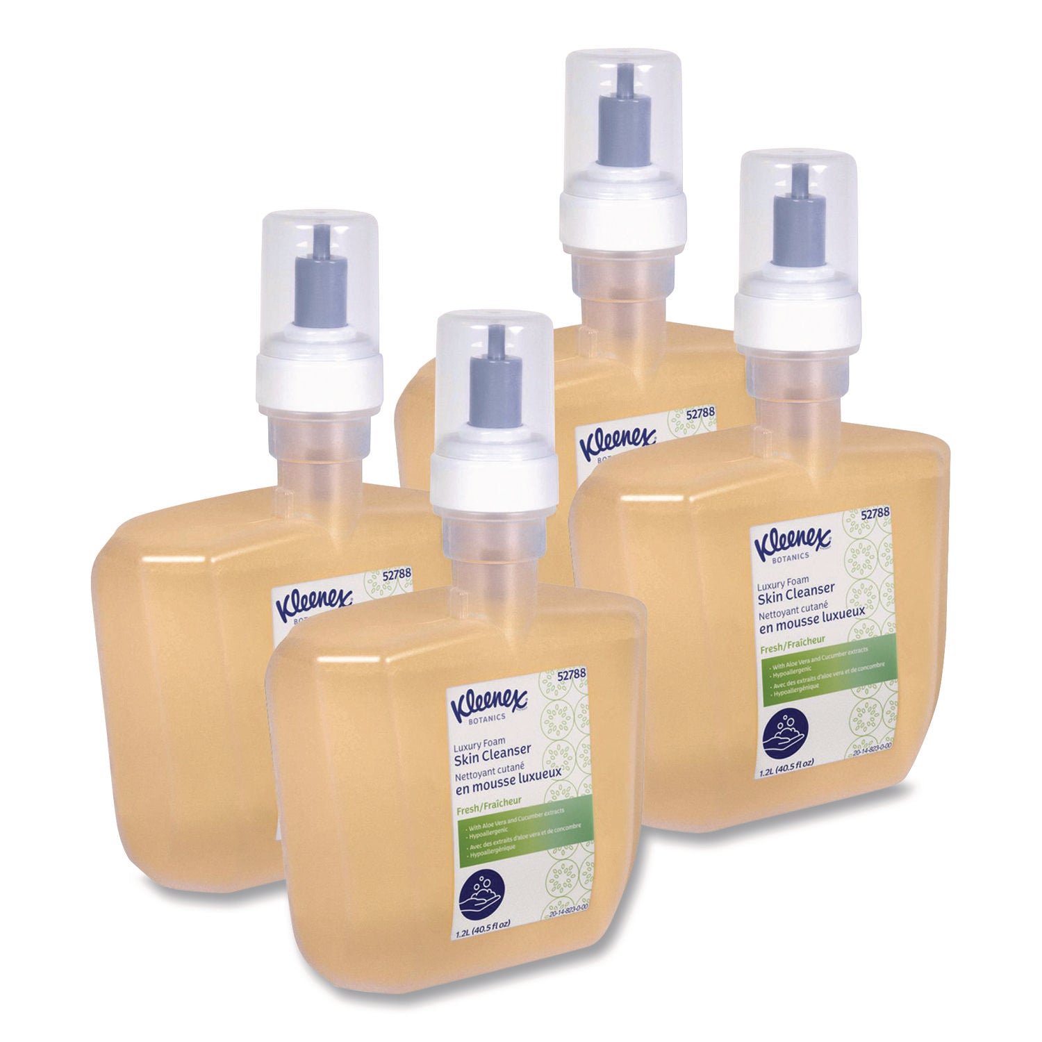 SOAP,LUXURY FOAM,4-1.2L