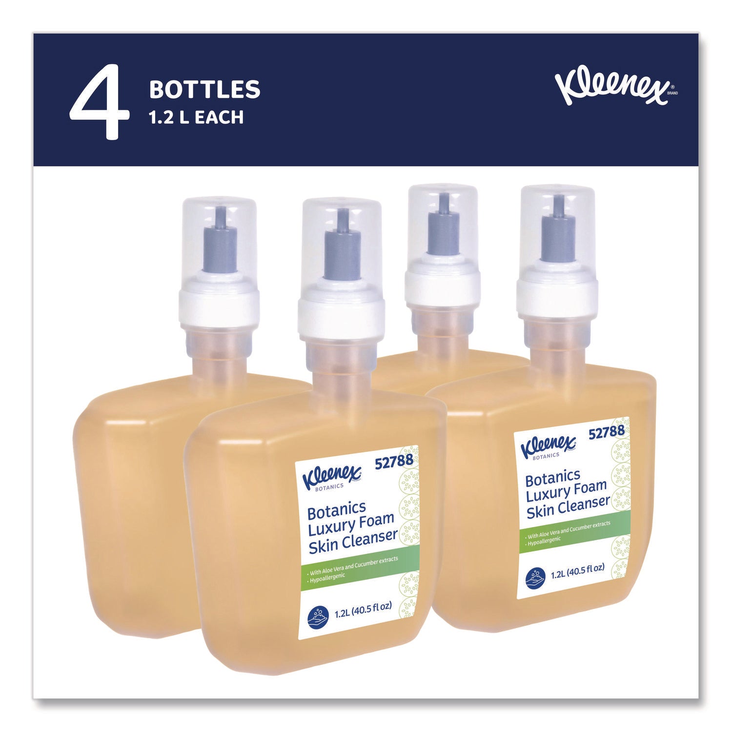 SOAP,LUXURY FOAM,4-1.2L