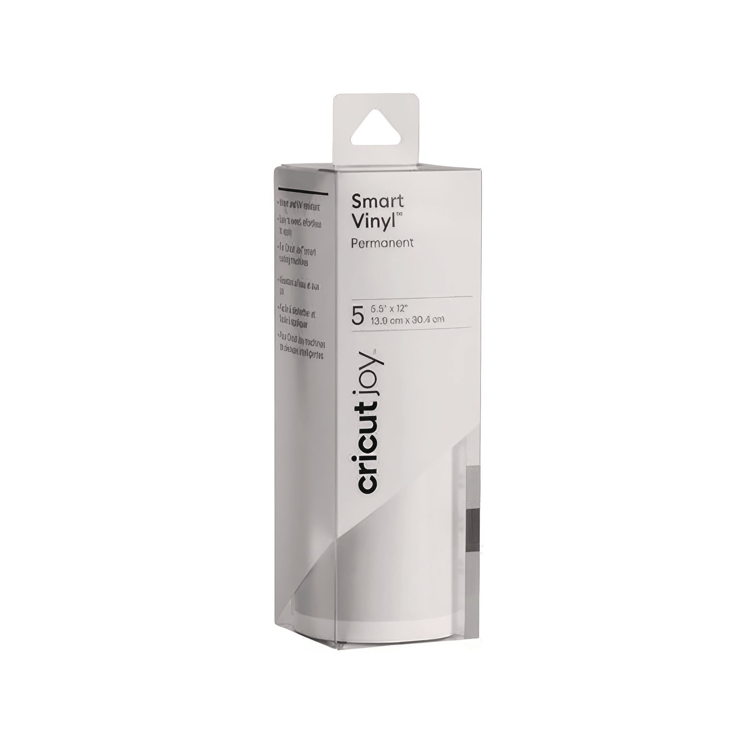 Joy Permanent Smart Vinyl for Assorted Surfaces, 5.5 x 12, Assorted Colors, 5/Pack
