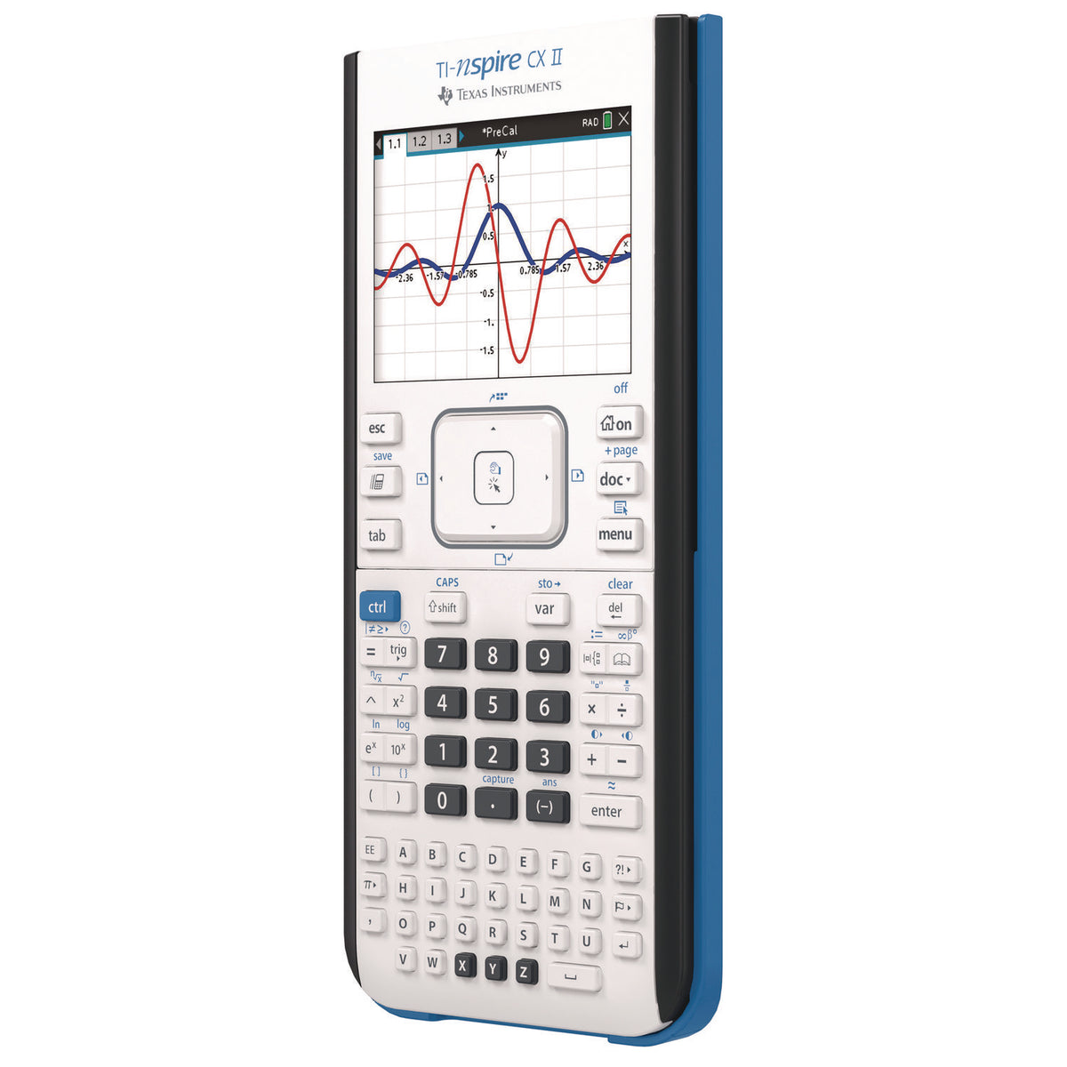 TI-Nspire CX II Graphing Calculator, 10-Digit LCD