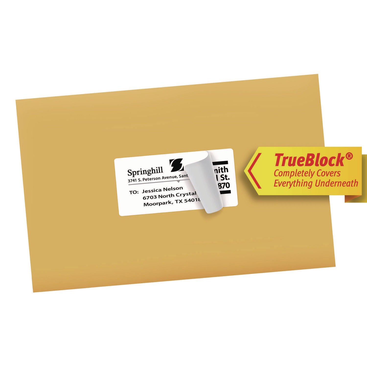 Avery TrueBlock Shipping Labels, Sure Feed Technology, Permanent Adhesive, 2" x 4" , 5,000 Labels (95910) - Avery Shipping Labels, Sure Feed, 2" x 4" , 5,000 Labels (95910)