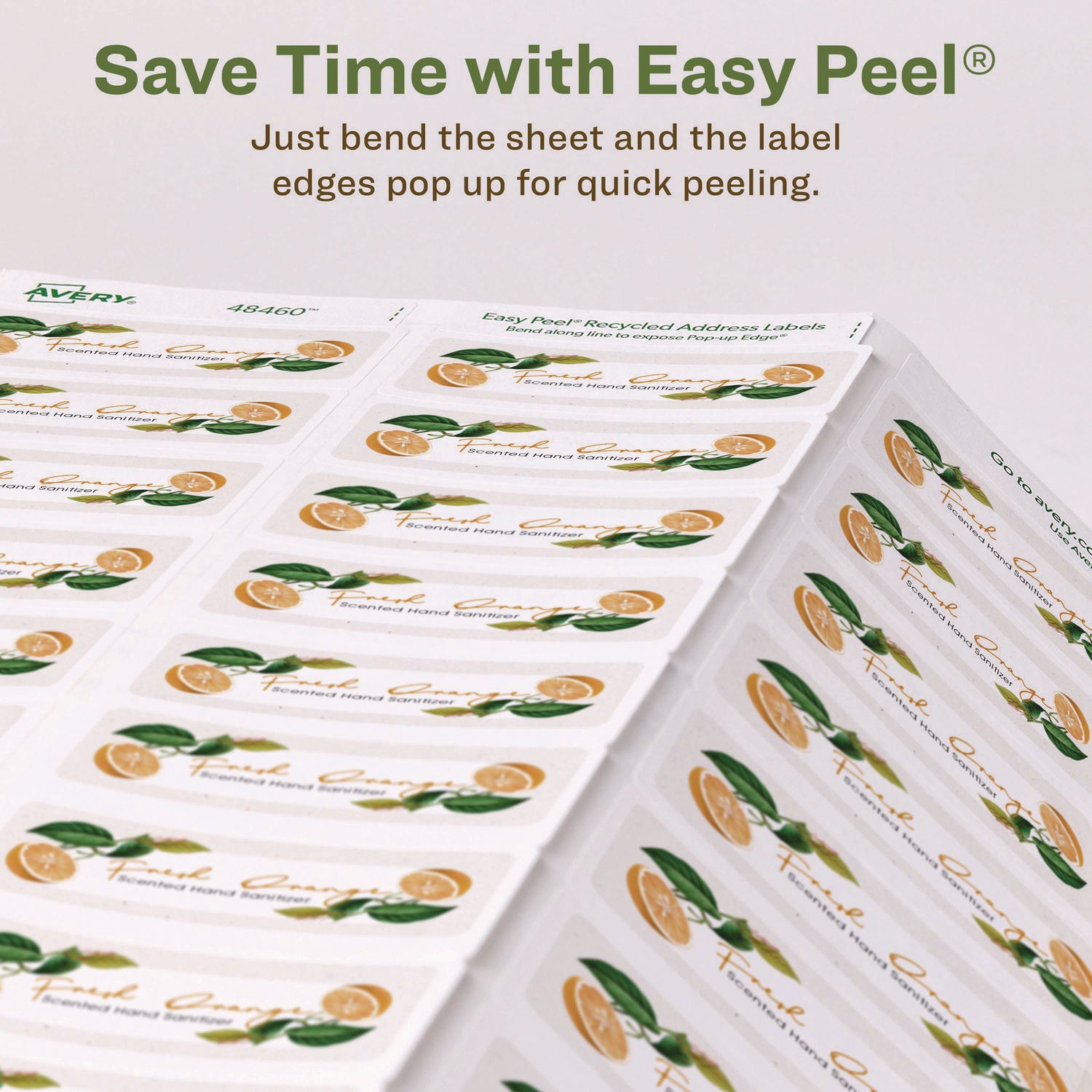 EcoFriendly Mailing Labels, Inkjet/Laser Printers, 1 x 2.63, White, 30/Sheet, 100 Sheets/Pack
