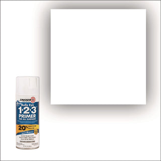Rust-Oleum Bulls Eye 1-2-3 Water-Based Primer - 1 Each - White