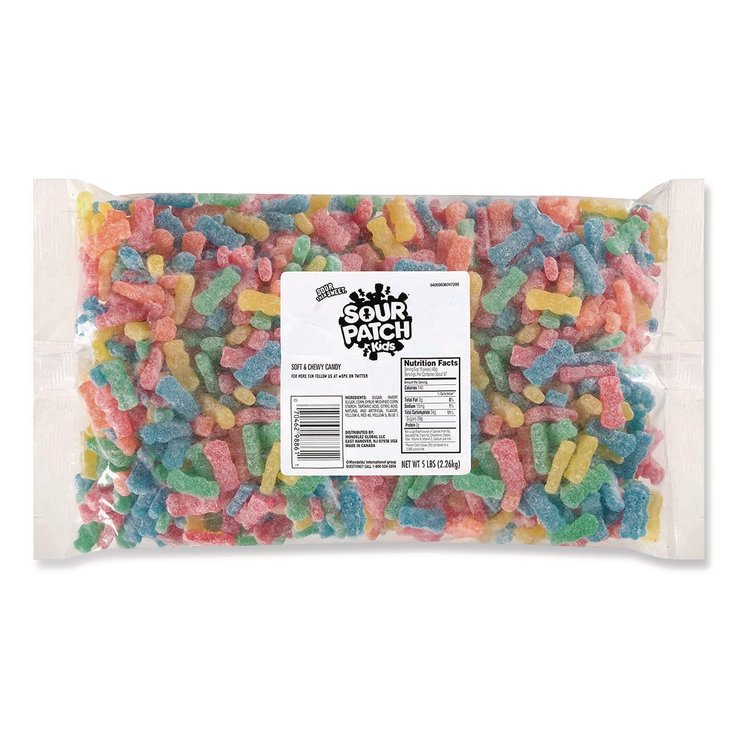 Chewy Candy, Assorted, 5 Lb Bag, Ships In 1-3 Business Days