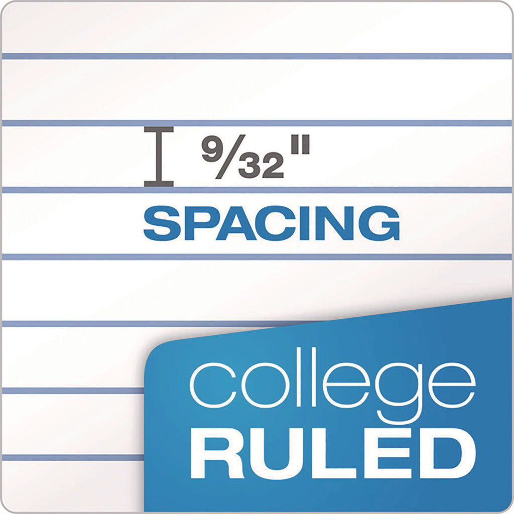 Coil-Lock Wirebound Notebook, 3-Hole Punched, 1-Subject, Medium/College Rule, Randomly Assorted Covers, (100) 11 x 8.5 Sheets