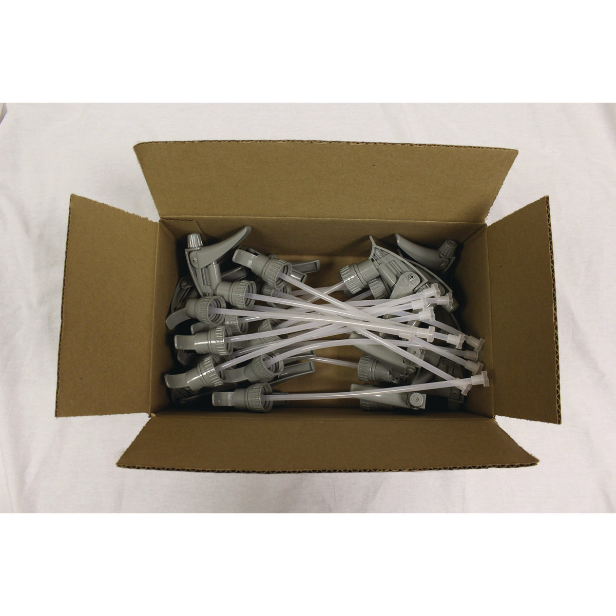 Chemical-Resistant Trigger Sprayer 320CR, 9.5" Tube, Gray, 24/Carton