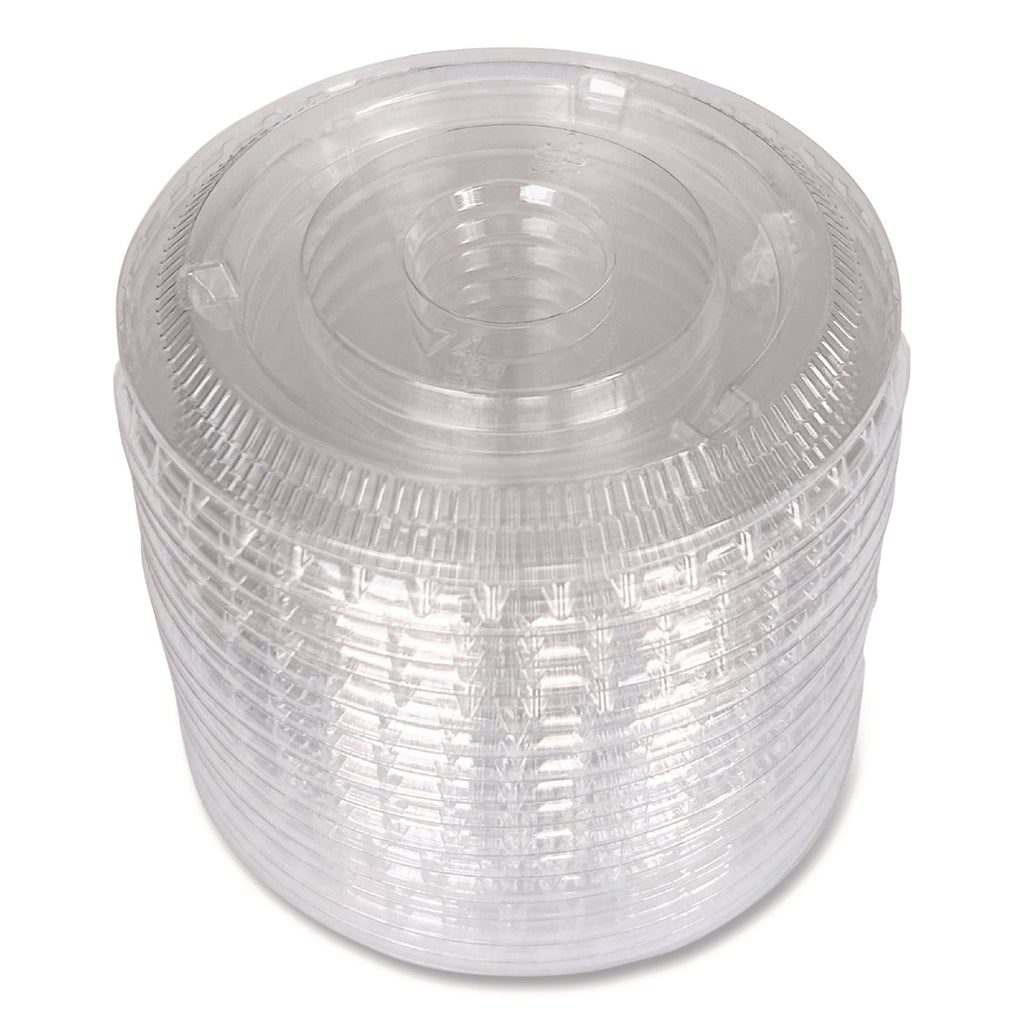 Souffle/Portion Cup Lids, Fits 3.25 oz to 5.5 oz Portion Cups, Clear, 2,500/Pack