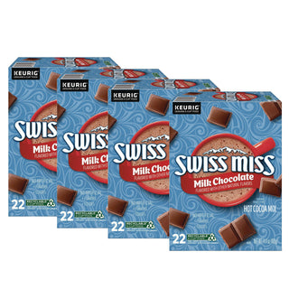 Swiss Miss K-Cup Milk Chocolate Hot Cocoa - Powder - 4 / Carton