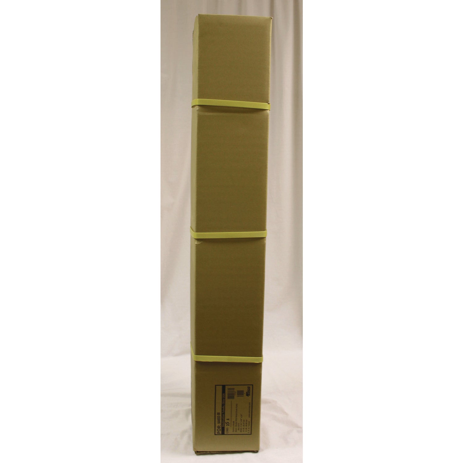 Metal Tip Threaded Hardwood Broom Handle, 0.94" dia x 60", Natural