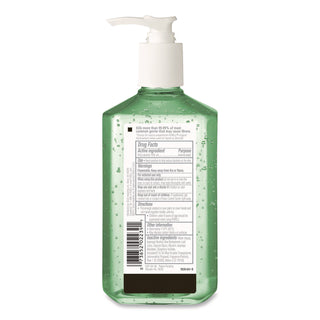 ADVANCED SOOTHING GEL HAND SANITIZER, FRESH SCENT WITH ALOE AND VITAMIN E, 12 OZ PUMP BOTTLE, 12/CARTON