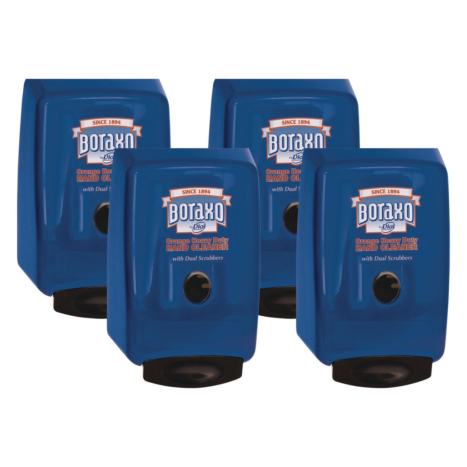 2L Dispenser for Heavy Duty Hand Cleaner, 10.49 x 4.98 x 6.75, Blue