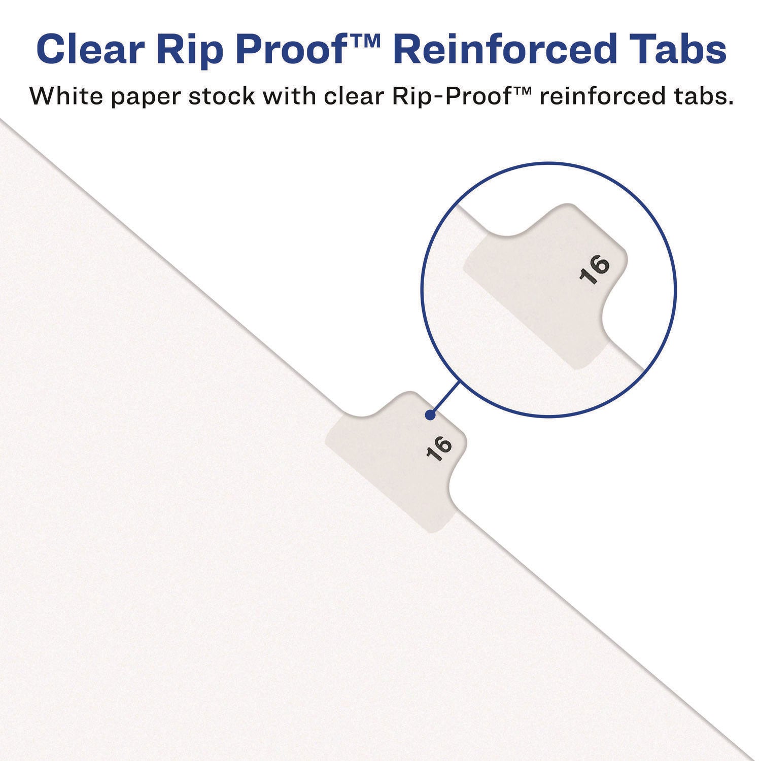 Preprinted Legal Exhibit Side Tab Index Dividers, Avery Style, 10-Tab, 7, 11 x 8.5, White, 25/Pack