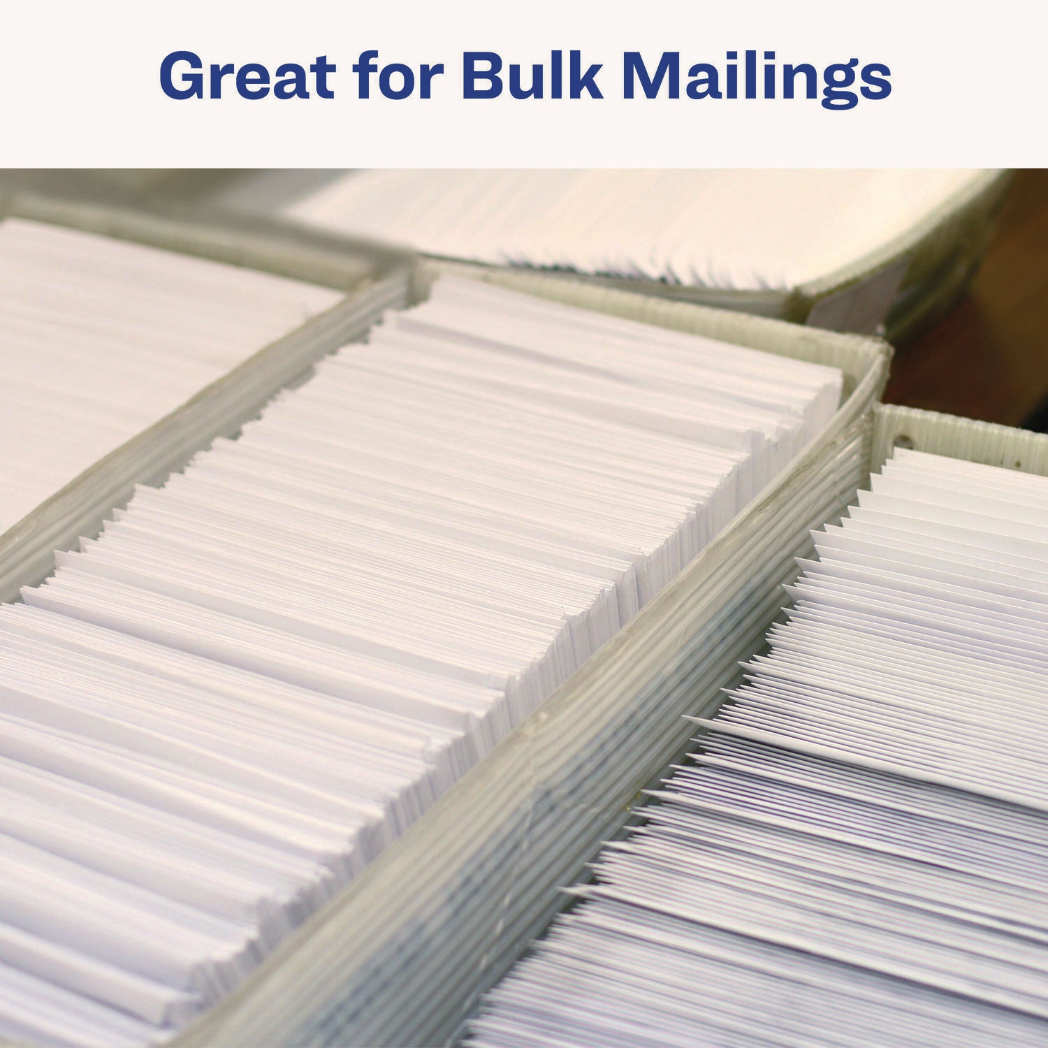 Dot Matrix Printer Mailing Labels, Pin-Fed Printers, 2.94 x 5, White, 3,000/Box