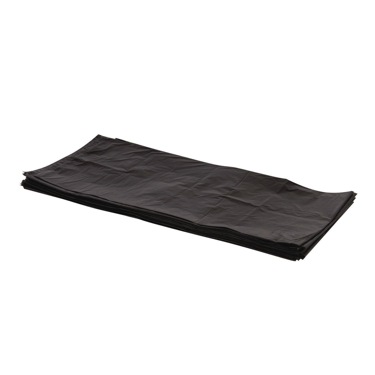 Low-Density Can Liners, 12-16 Gal, 0.90 Mil, 24 x 32, Black, 500/Carton