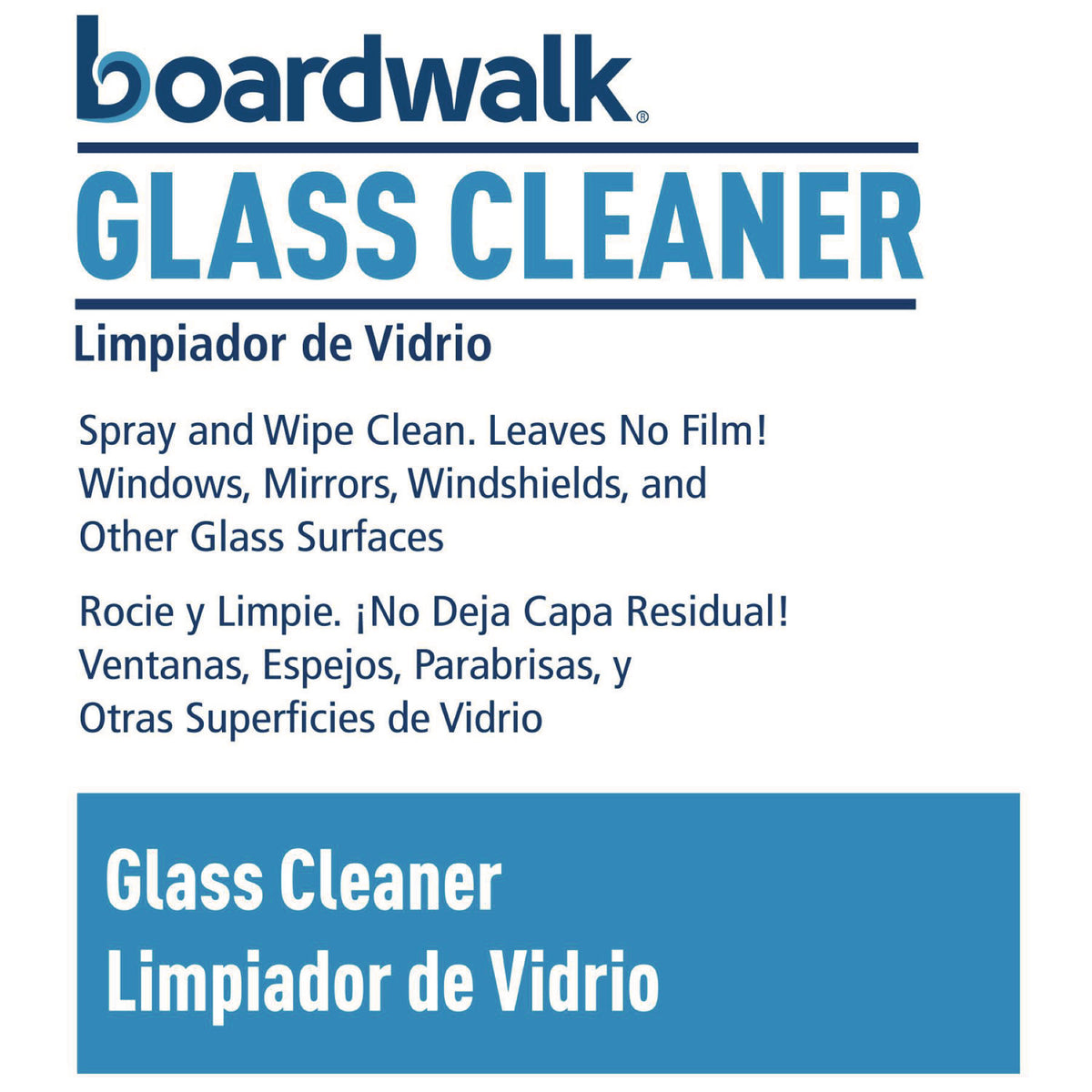 Glass Cleaner, Sweet Scent, 18.5 oz. Aerosol Spray