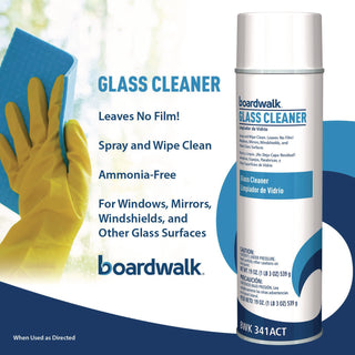 Glass Cleaner, Sweet Scent, 18.5 oz. Aerosol Spray