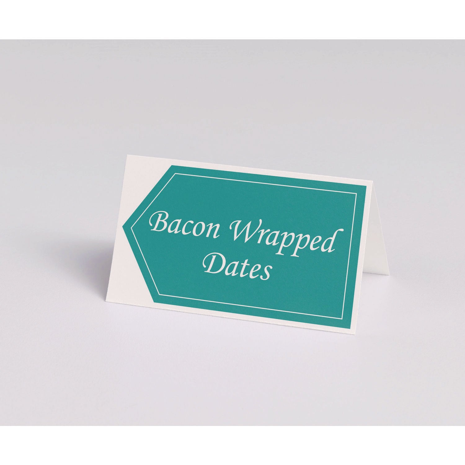 Small Tent Card, White, 2 x 3.5, 4 Cards/Sheet, 40 Sheets/Pack