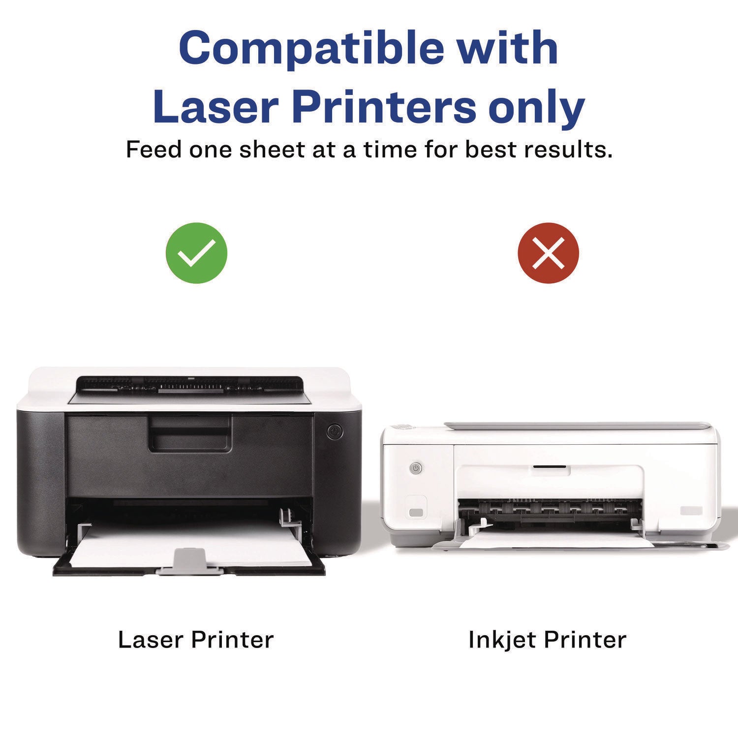 Printable Postcards, Laser, 80 lb, 4 x 6, Uncoated White, 80 Cards, 2 Cards/Sheet, 40 Sheets/Box