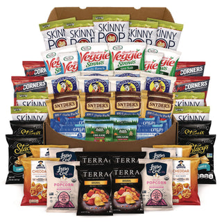 Big Healthy Snack Box, 61 Assorted Snacks/Box, Ships in 1-3 Business Days