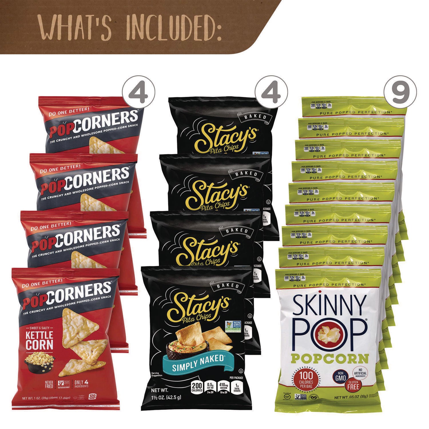 Big Healthy Snack Box, 61 Assorted Snacks/Box, Ships in 1-3 Business Days