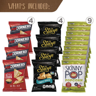 Big Healthy Snack Box, 61 Assorted Snacks/Box, Ships in 1-3 Business Days