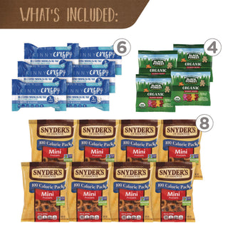 Big Healthy Snack Box, 61 Assorted Snacks/Box, Ships in 1-3 Business Days