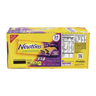 Fig Newtons, 2 oz Pack, 2 Cookies/Pack 24 Packs/Box, Ships in 1-3 Business Days