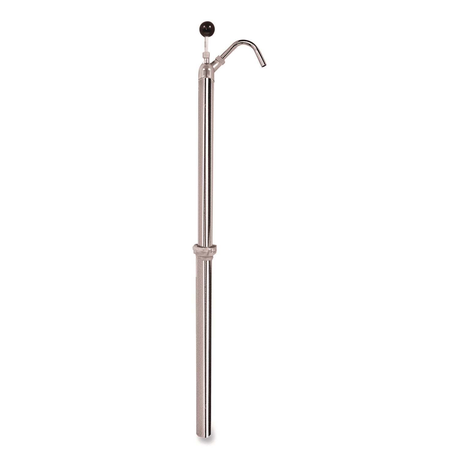Bottle Pump, 22 oz/Pump, Steel, 42.5" Tall, Chrome