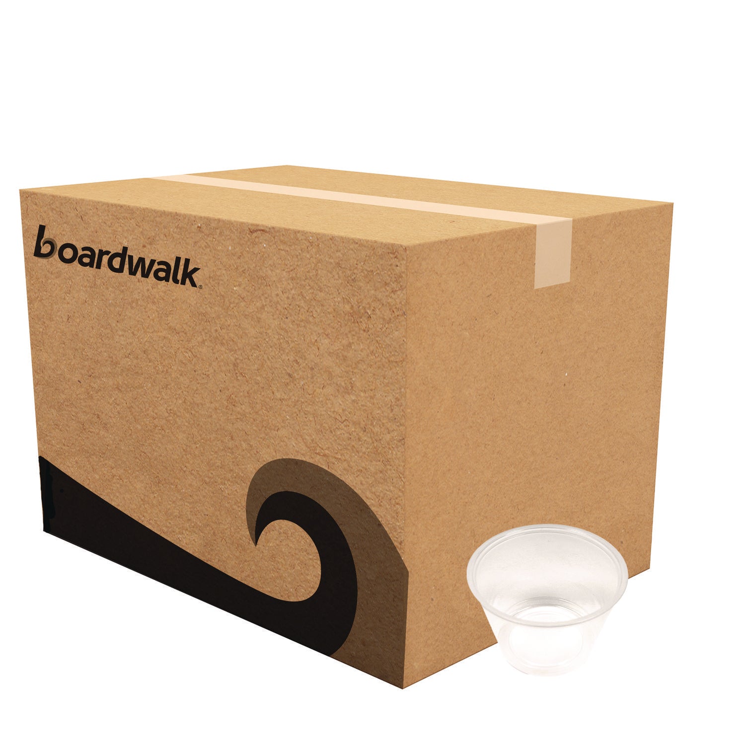 Souffle/Portion Cups, 4 oz, Polypropylene, Translucent, 2,500/Carton