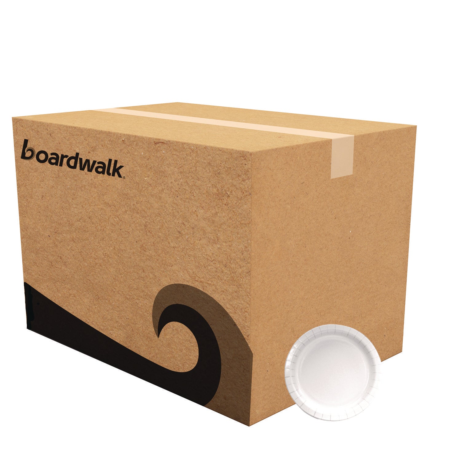 Paper Dinnerware, Plate, 6", White, 1,000/Carton