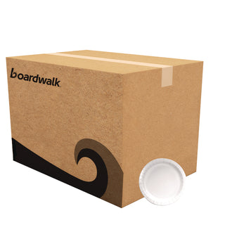 Paper Dinnerware, Plate, 6", White, 1,000/Carton