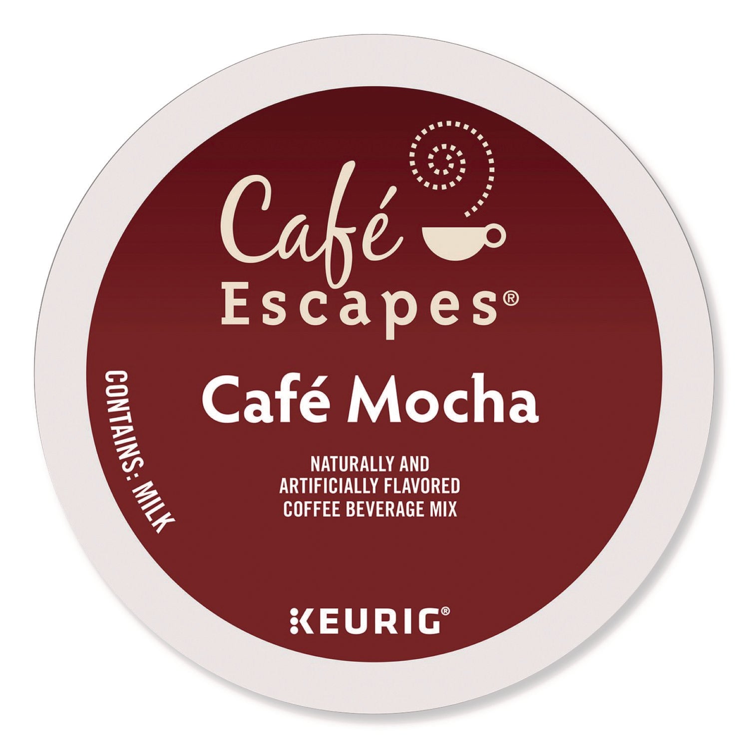 Cafe Escapes Mocha K-Cups, 24/Box