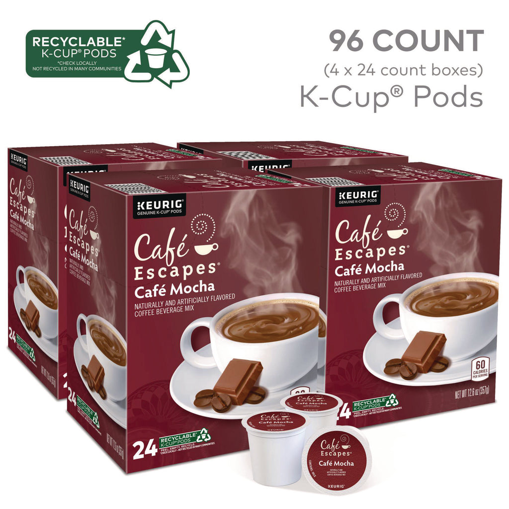 Mocha K-Cups, 24/Box, 96/Carton