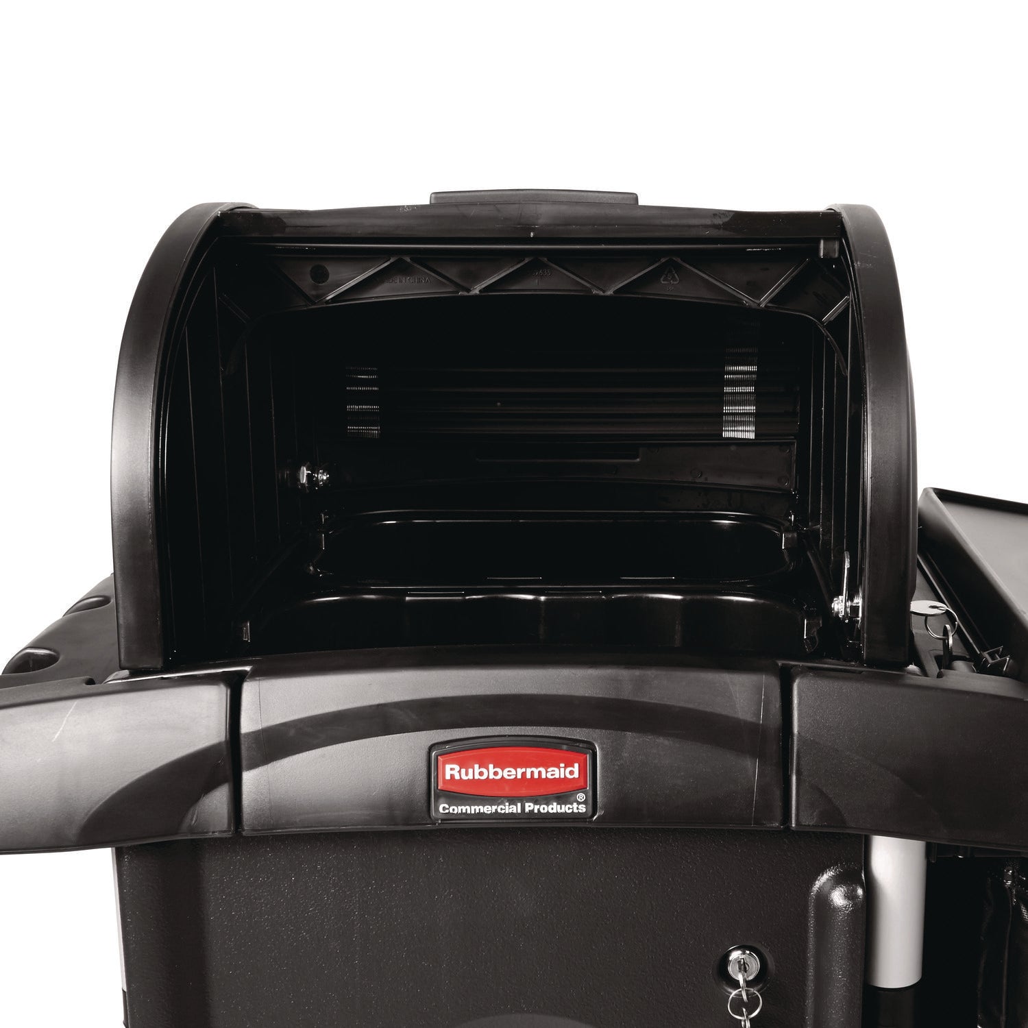 Locking Security Hood, 17.75w x 10.3h, Black