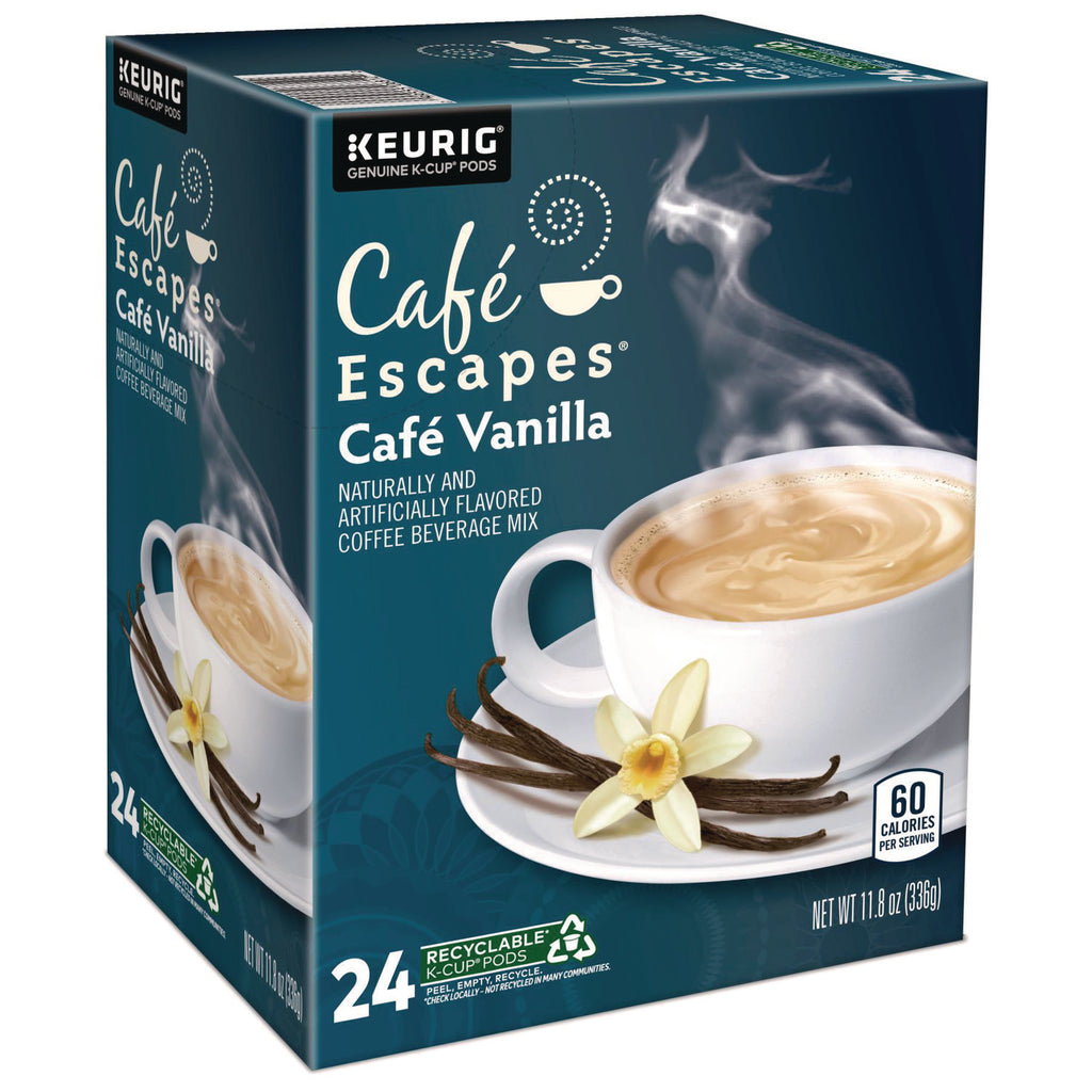 Caf? Vanilla K-Cups, 96/Carton