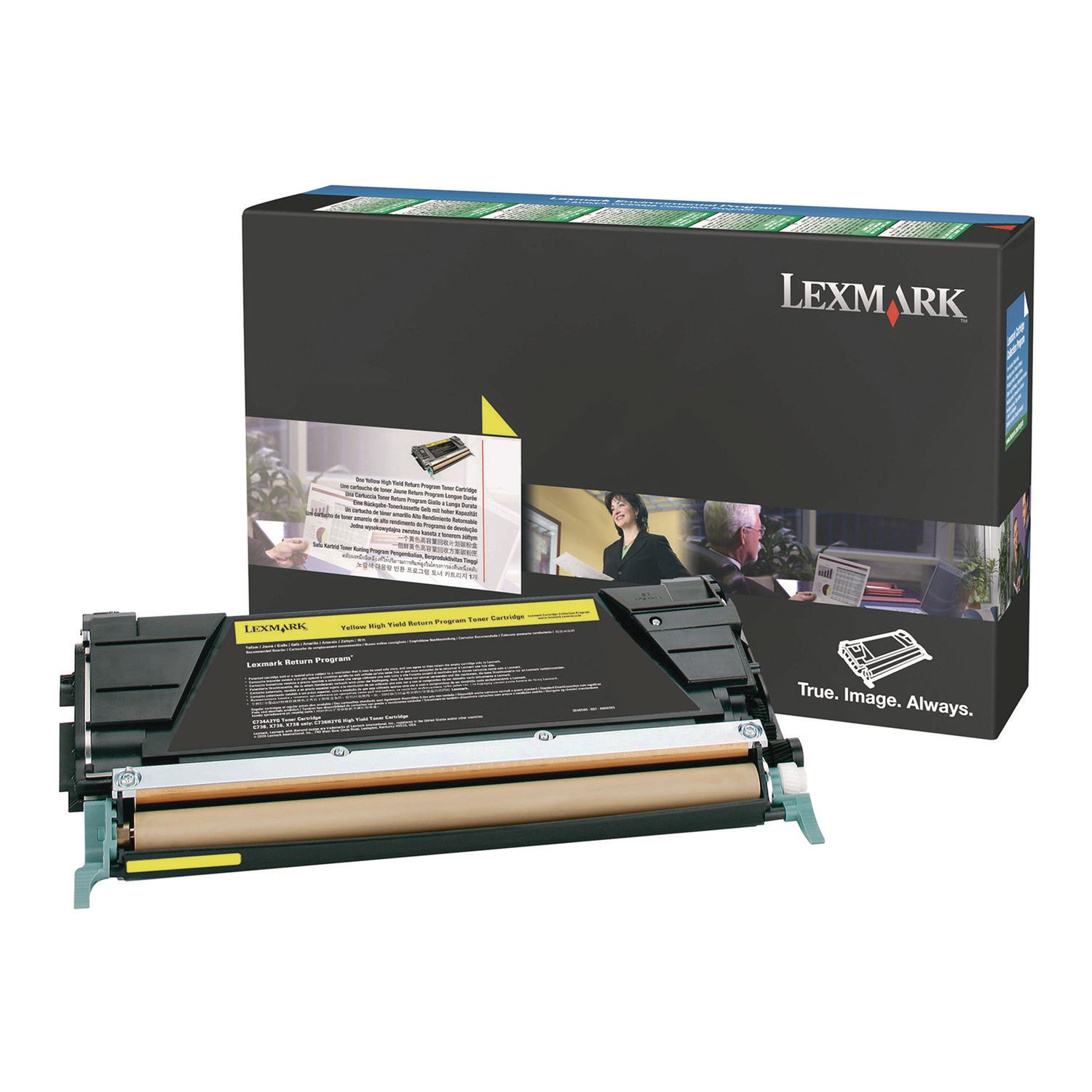 Toner,X746/748,Taa Rtn,Yl
