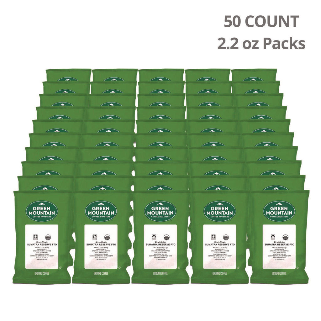Sumatra Reserve Fraction Packs, 2.2 oz, 50/Carton