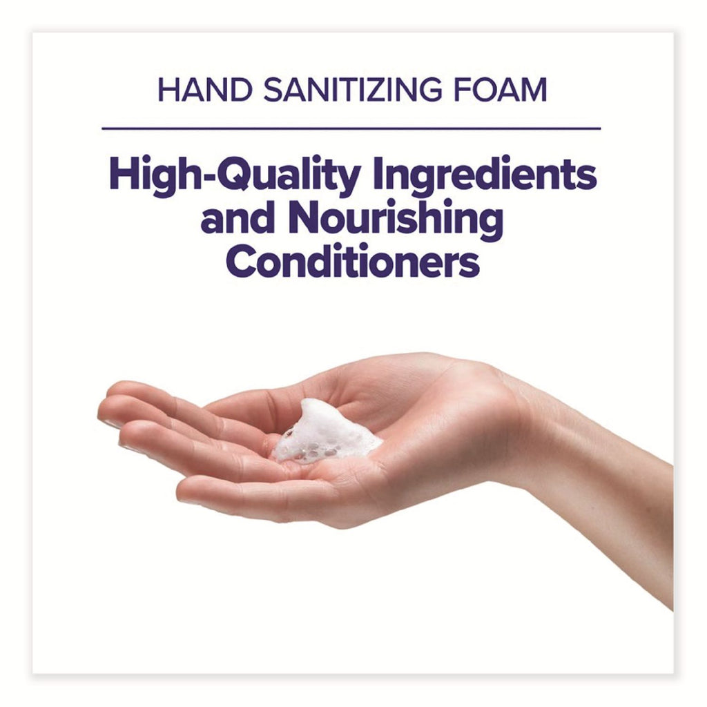 Advanced Hand Sanitizer Foam, For CS4 and FMX-12 Dispensers, 1,200 mL, Unscented, 4/Carton
