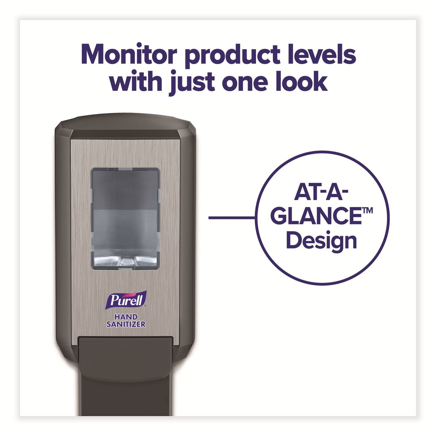 Advanced Hand Sanitizer Foam, For CS4 and FMX-12 Dispensers, 1,200 mL, Unscented, 4/Carton